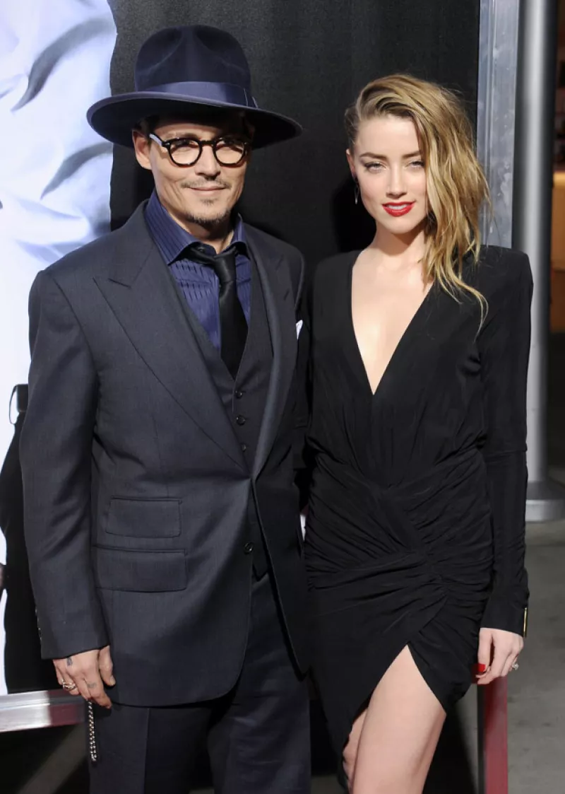 Johnny Depp y Amber Heard