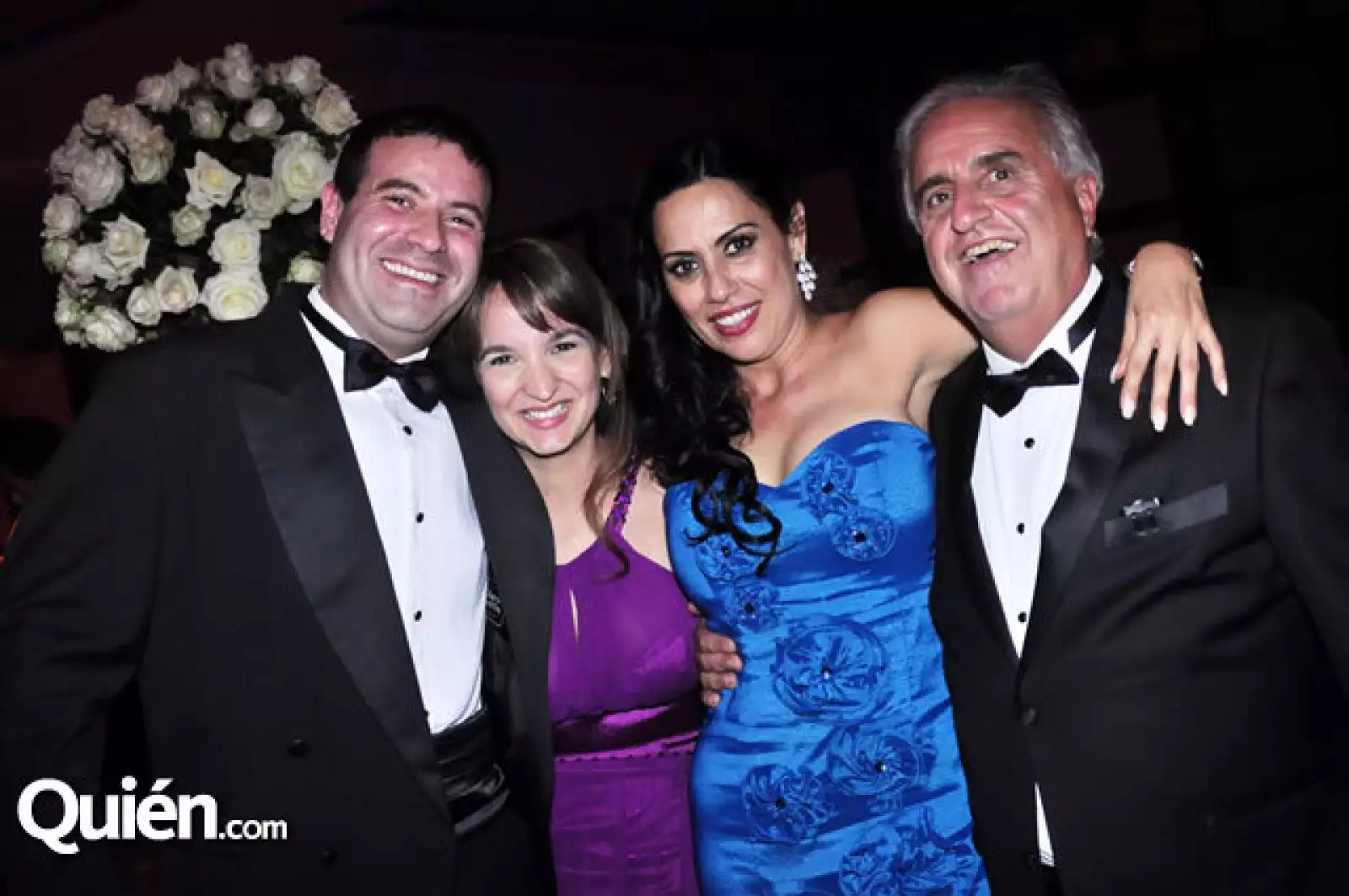 Misael Assad,Sandra Montemayor de Assad,Patricia Villarreal de Assad y Miguel Assad