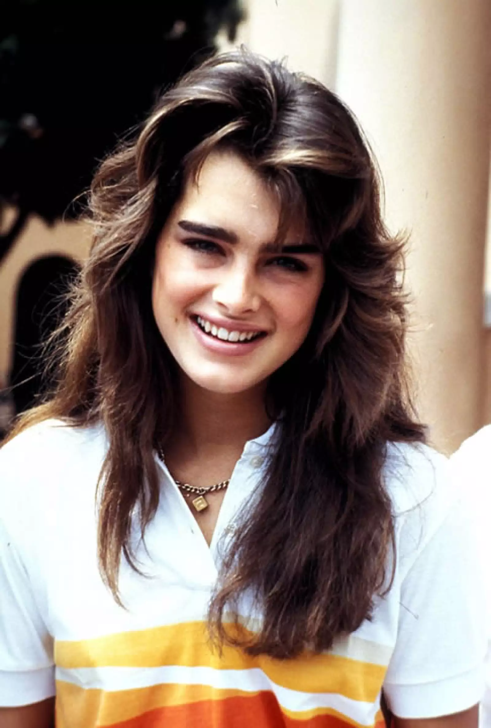 Brooke Shields, La conocida y bella adolescente de `La laguna azul´ ha cambiado considerablemente a través de los años.