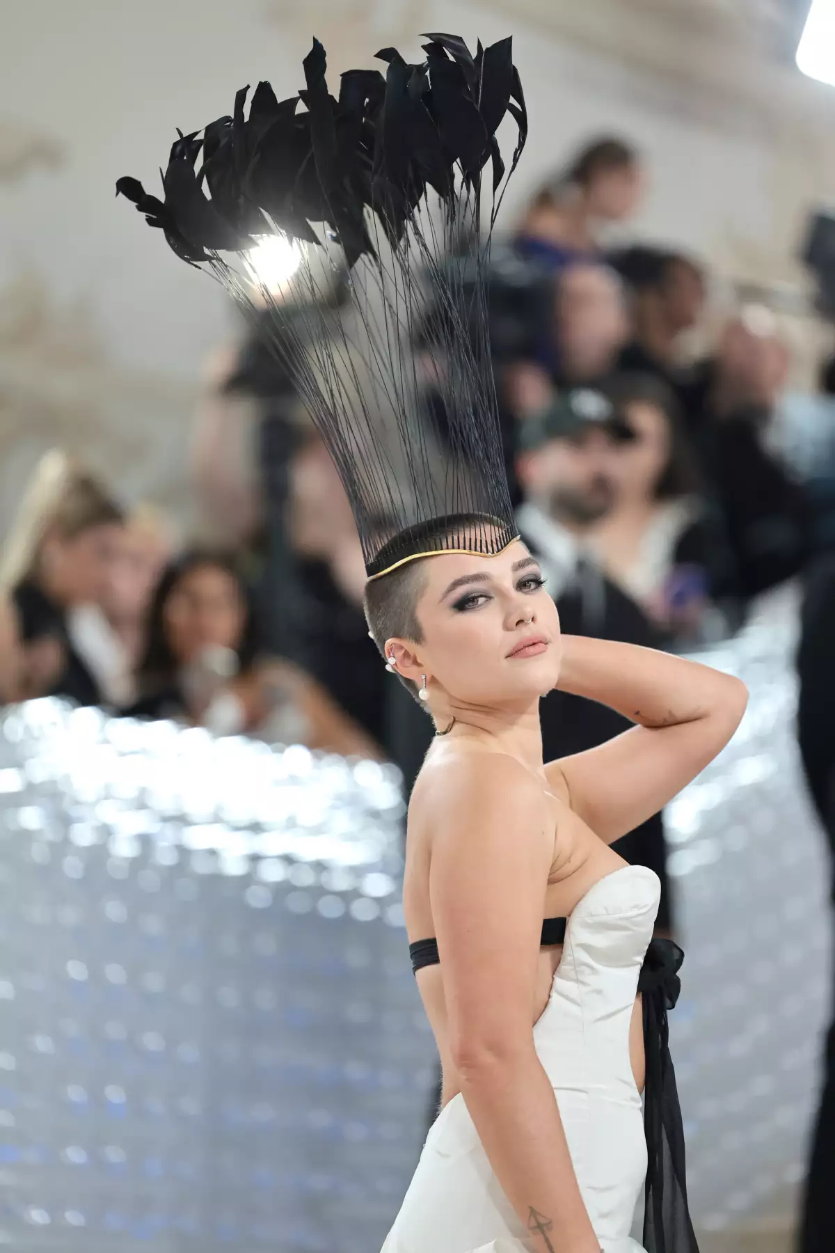 Florence Pugh en la Met Gala 2023. 