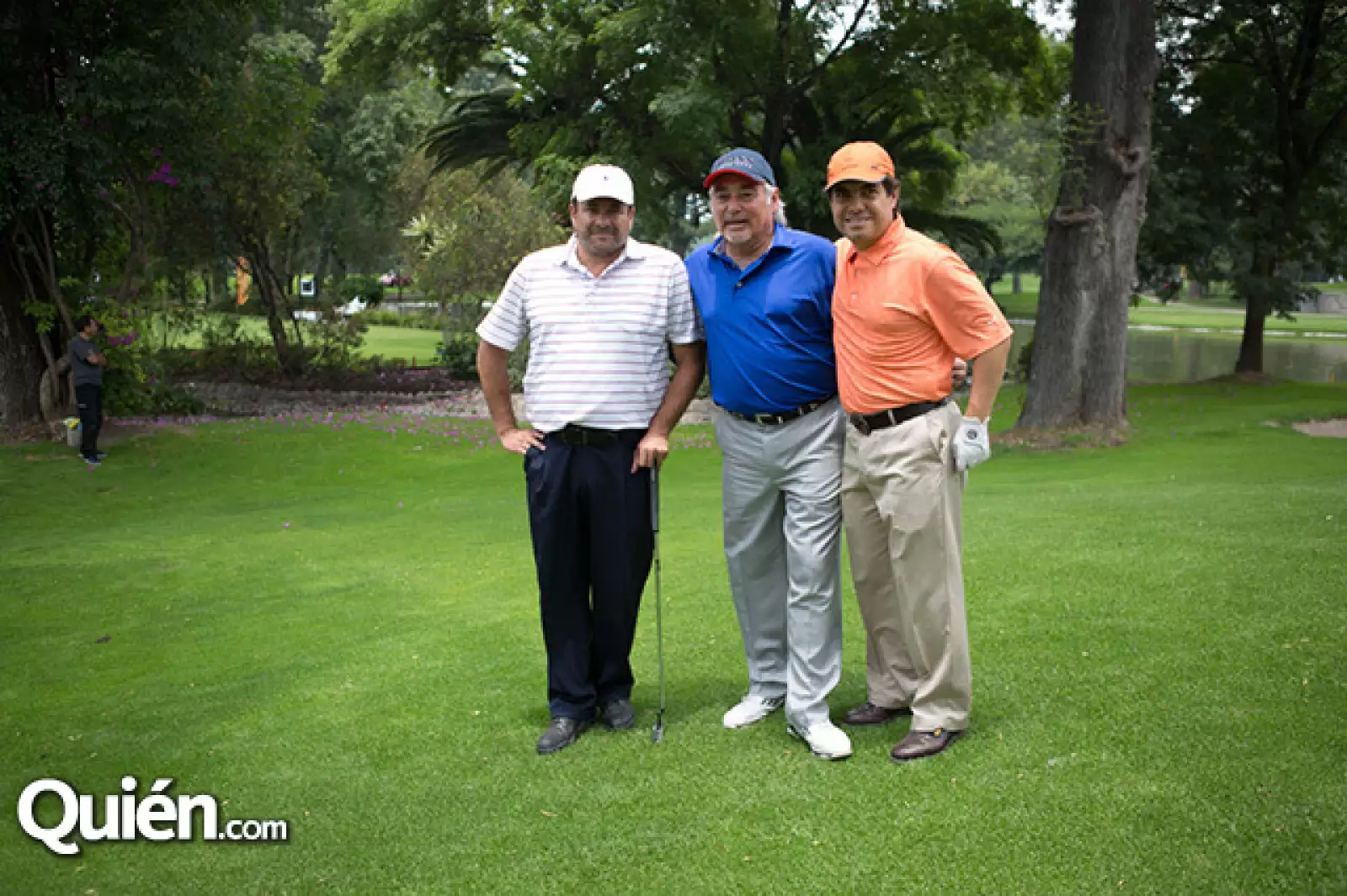 Ángel Carmona, Meme Garza y Ricardo Saldaña