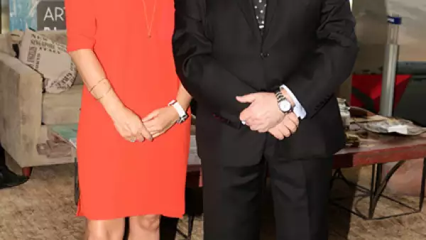 Fflur Robers y Robert Grotti