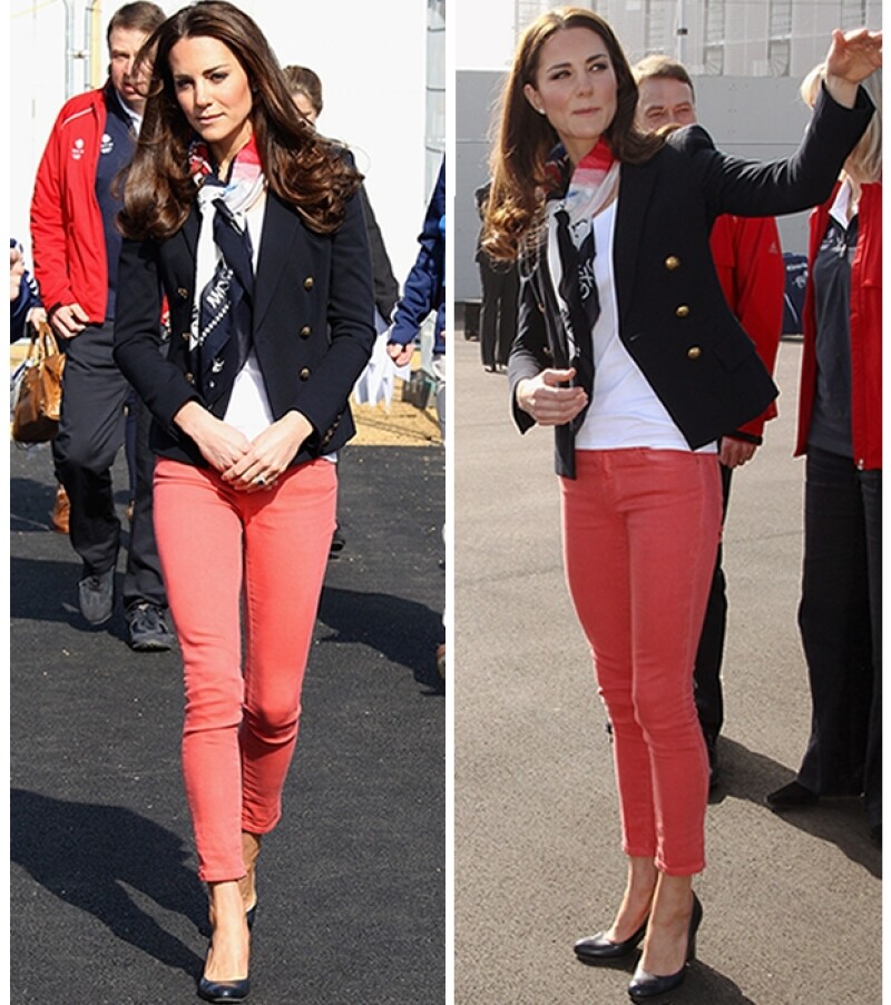 La Duquesa presumió un estilo `preppy´.