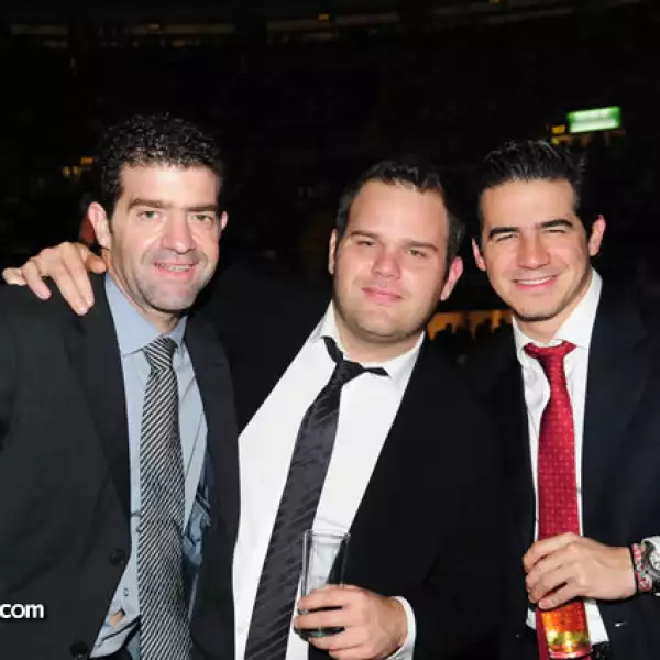 Santiago Slim,Alberto Garza,Oscar Cano