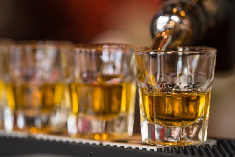 Whisky.