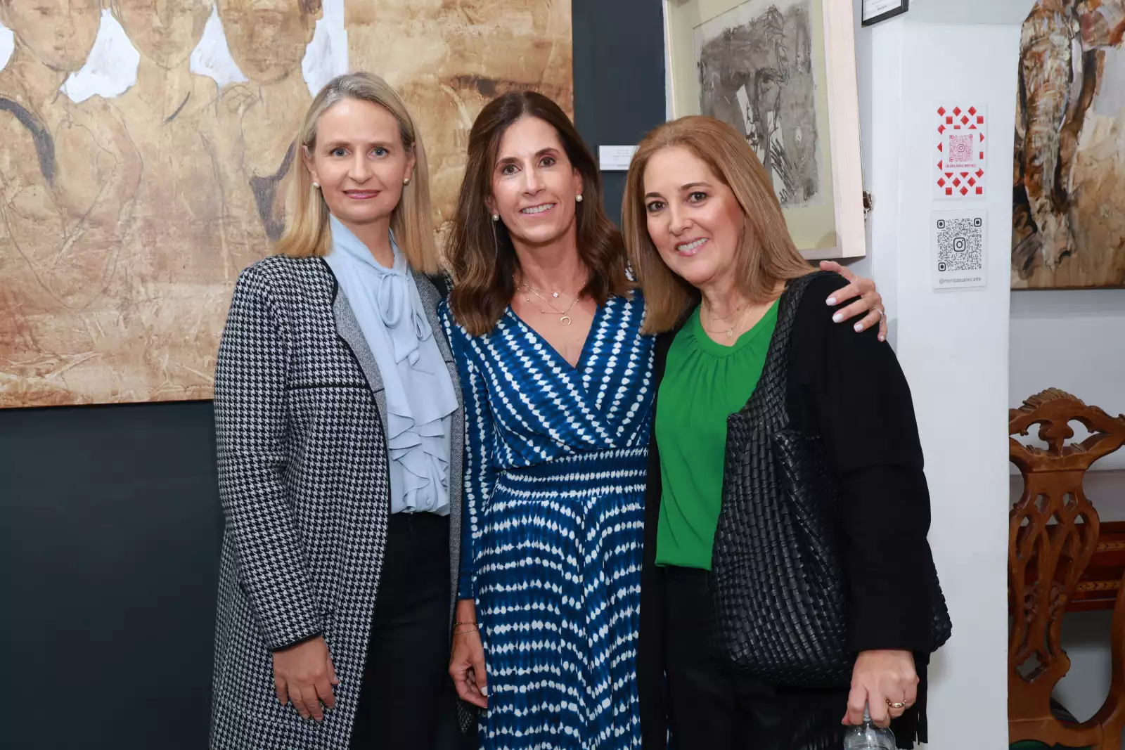  Rocio González, Mónica Suárez  y Lilí Gallego