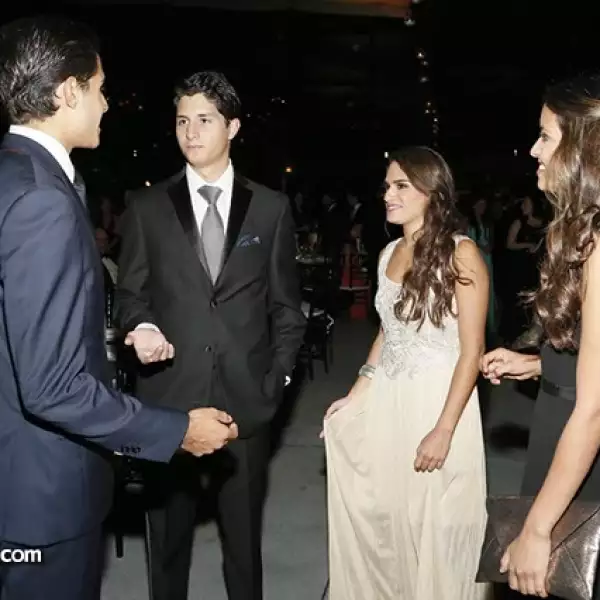 Diego,Alejandro,Ana y Fernanda Olea