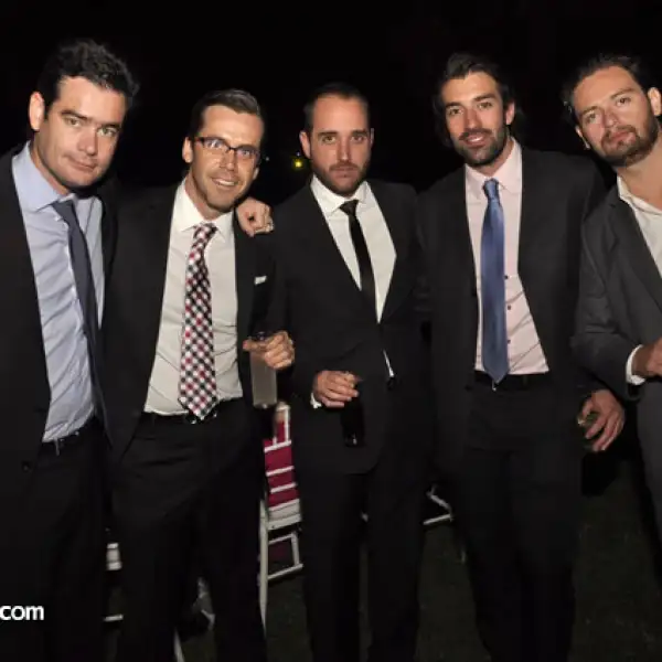 Guillermo Gómez, Cristian Campoy, Luis Álvarez, Jaime Ramírez y Alex Romero