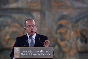 El Presidente formuló un mensaje a propósito de su Quinto Informe de Gobierno.