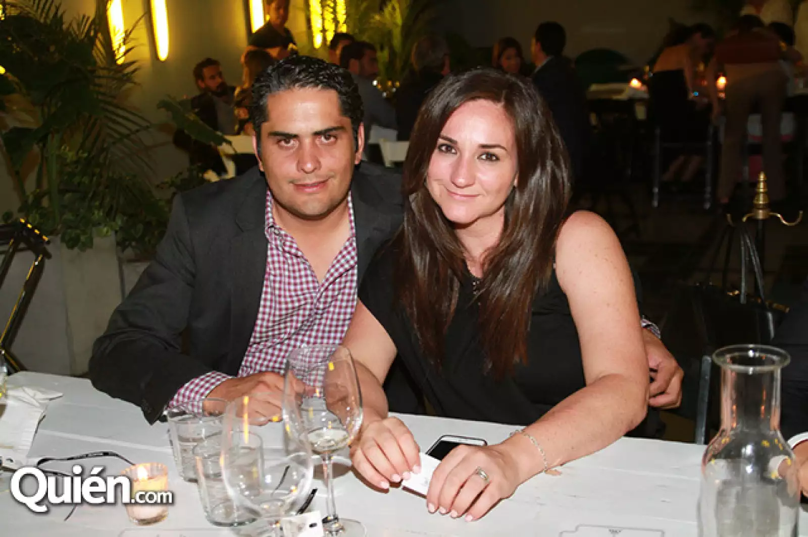 Alfredo Medina y Daniela Domene