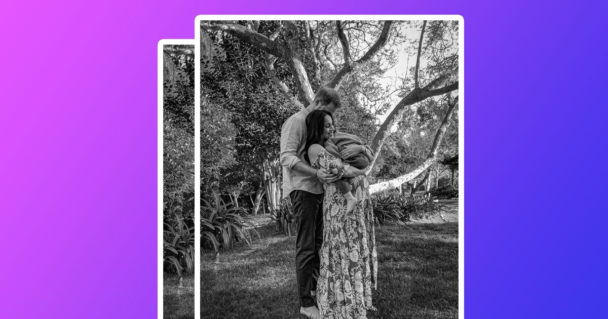 Revelan nueva foto de Meghan, Harry y Archie como una ...