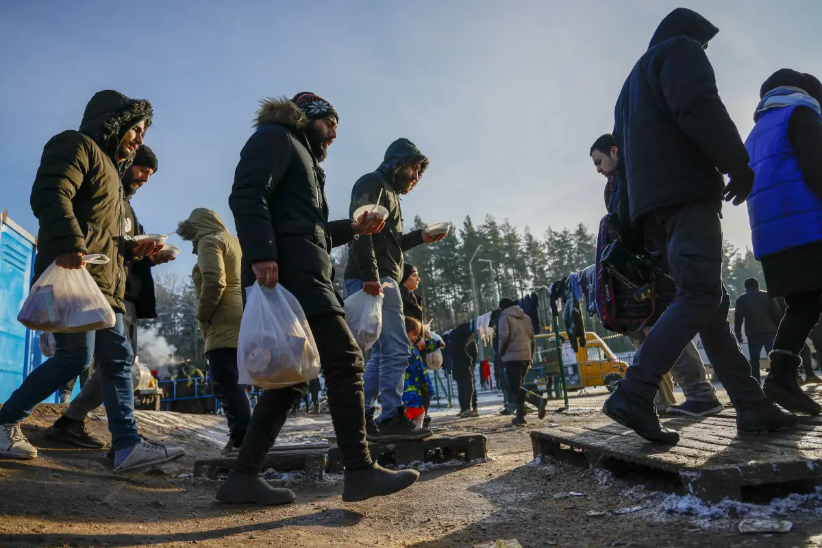 Europa propone suspender reglas de asilo por la situación en Bielorrusia. 