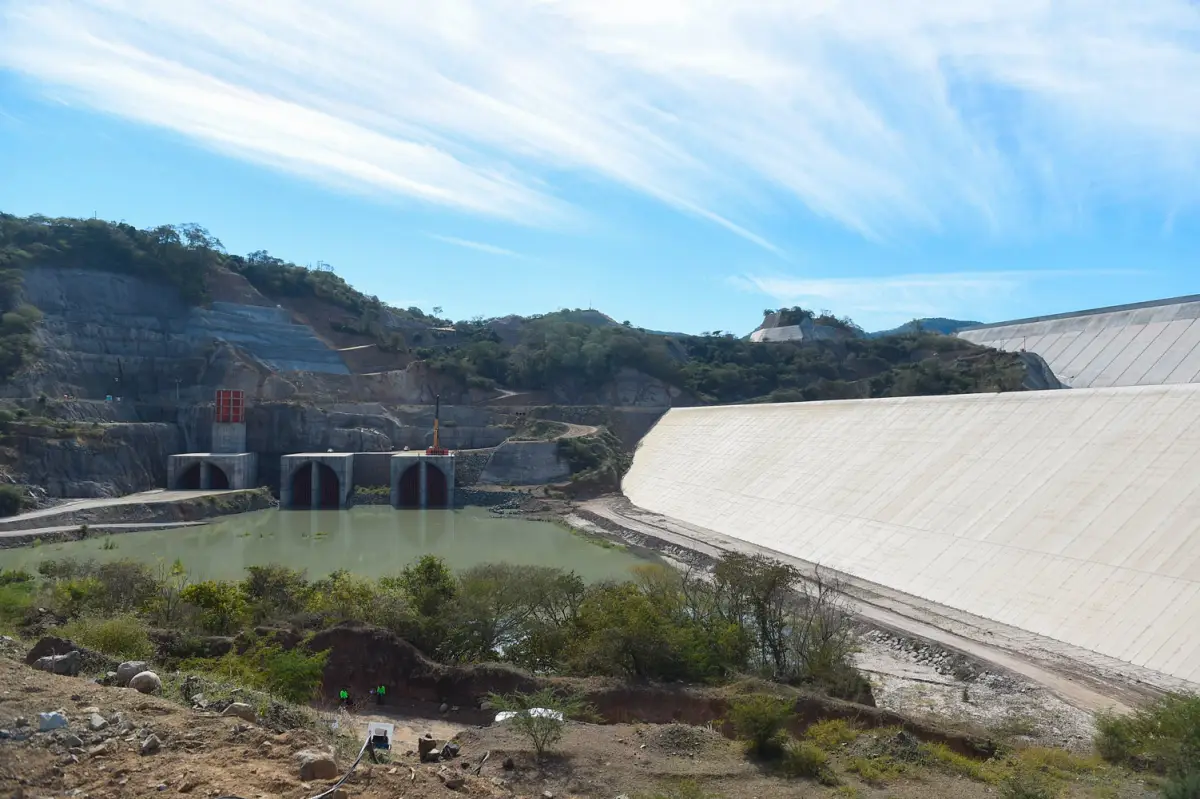 Presa Santa María en Sinaloa