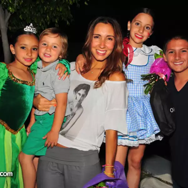 Luiciana y Lorenzo Leaño, Cassandra Rodríguez y Camila y Juan Carlos Leaño