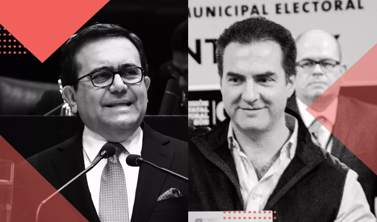 Ildefonso Guajardo y Adrián de la Garza