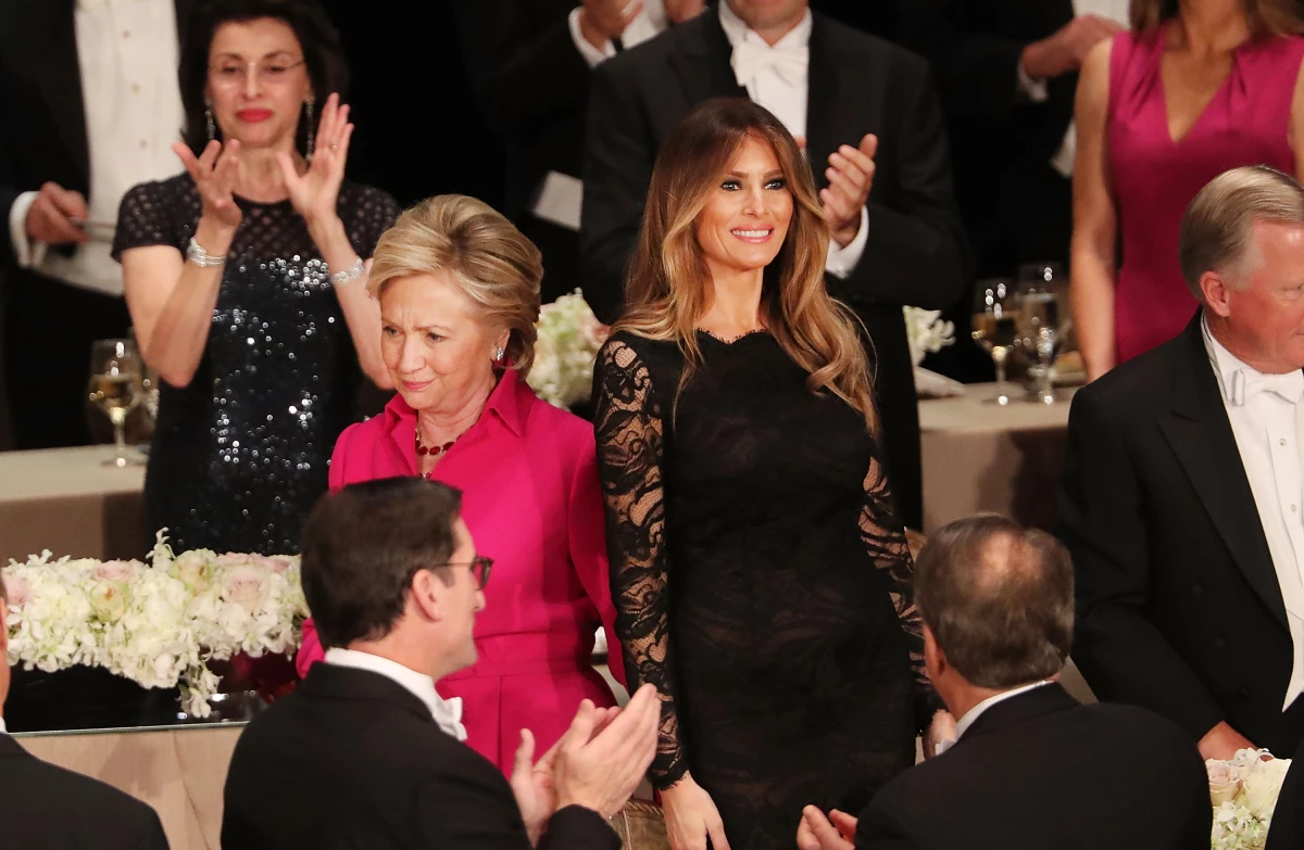 Hillary y Melania
