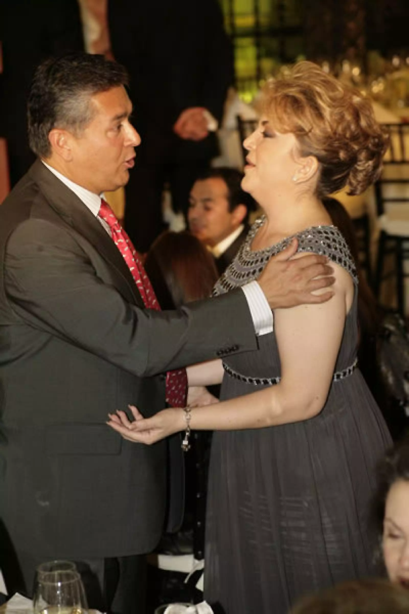Cena Sarkozy en Palacio Nacional