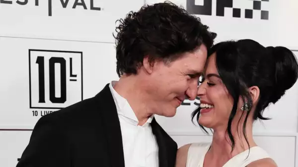 Justin Trudeau y Katy Perry 