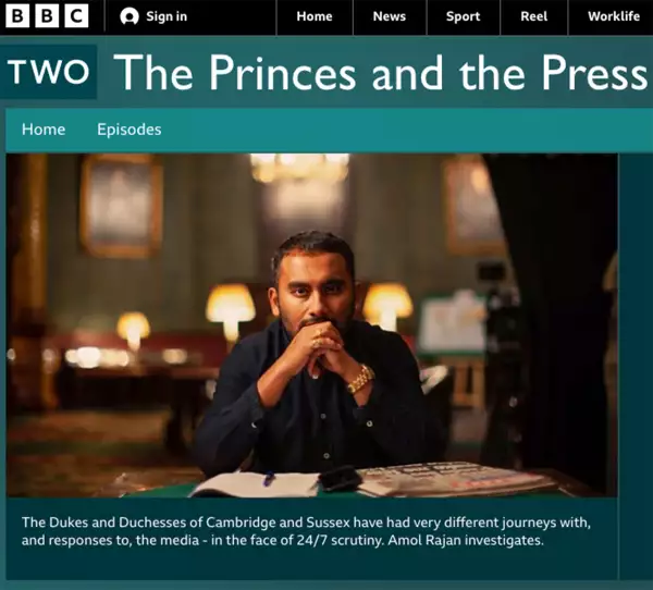 documental The Princes and the Press