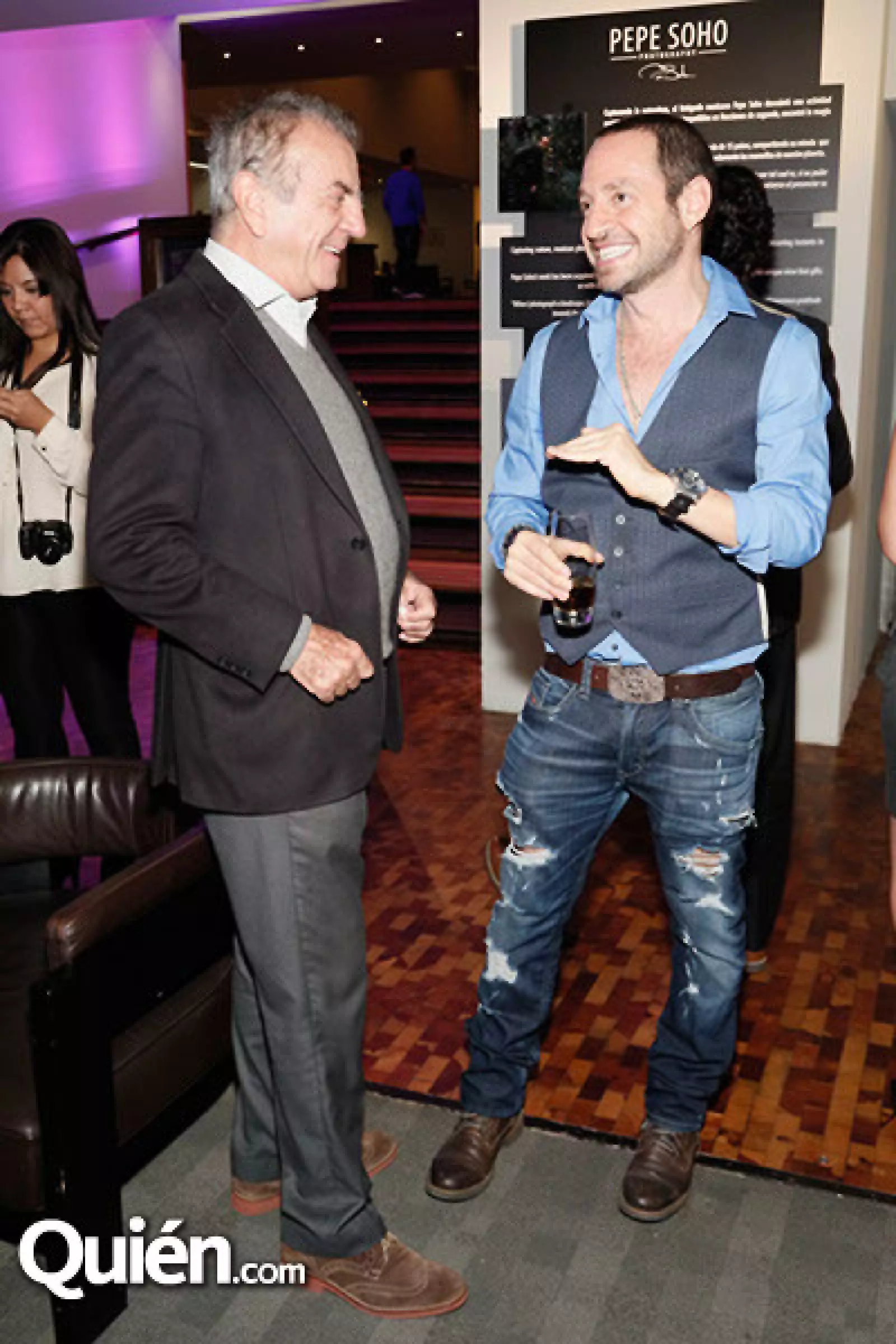 Rodrigo Rivero Lake y Pepe Soho