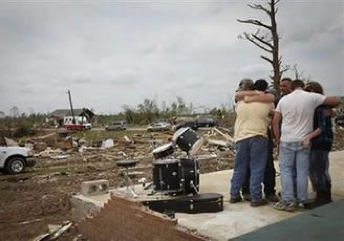 Alabama sigue estimando la cifra de viviendas que fueron destrozadas. (Foto: Reuters)