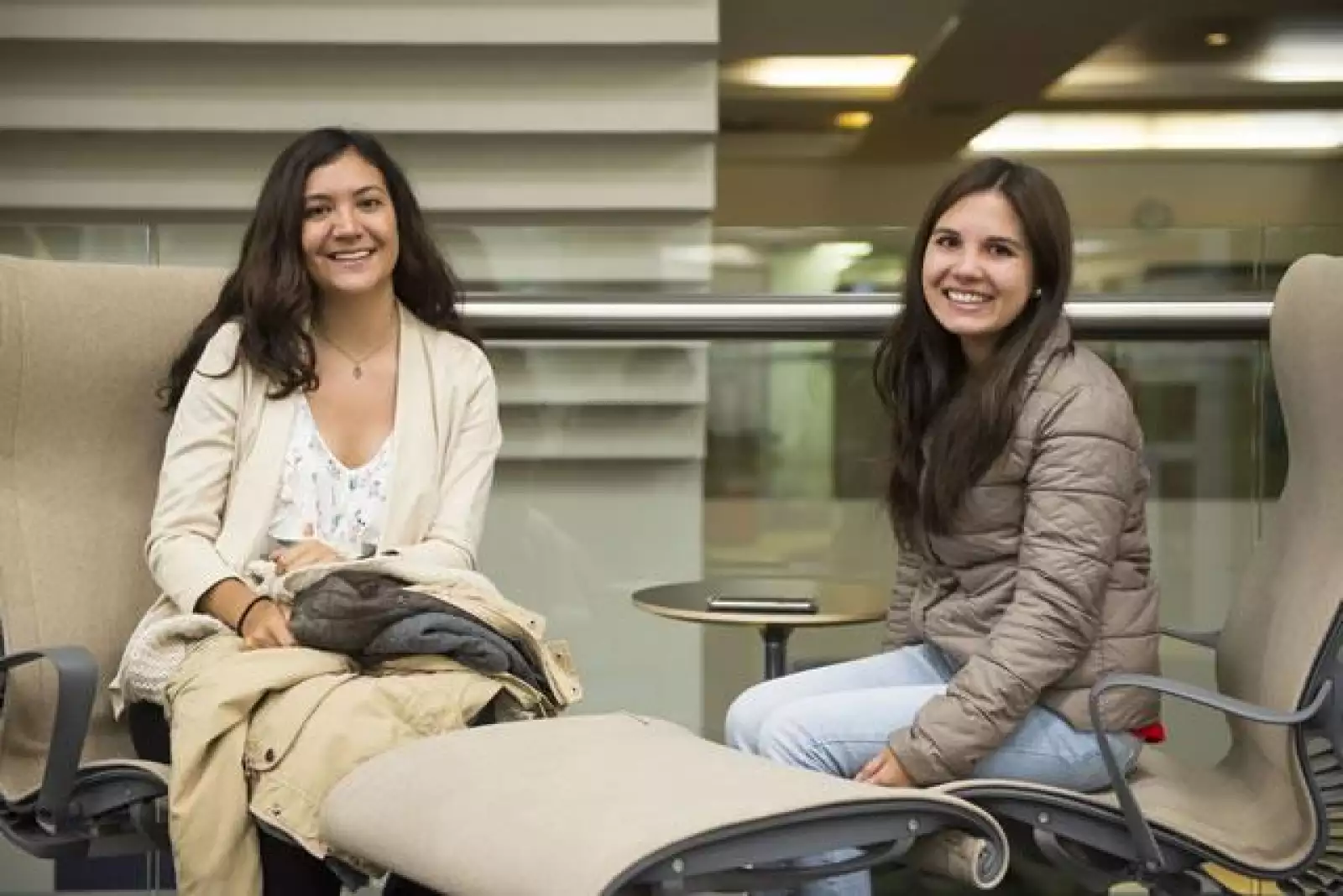 Ana Salgado y Andrea Rivera