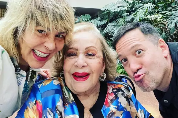 Alejandra Guzmán, Silvia Pinal y Luis Enrique Guzmán