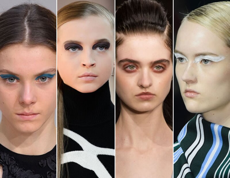 Aplica brochazos en color como lo proponen Céline, Christian Dior, Antonio Marras y Kenzo.