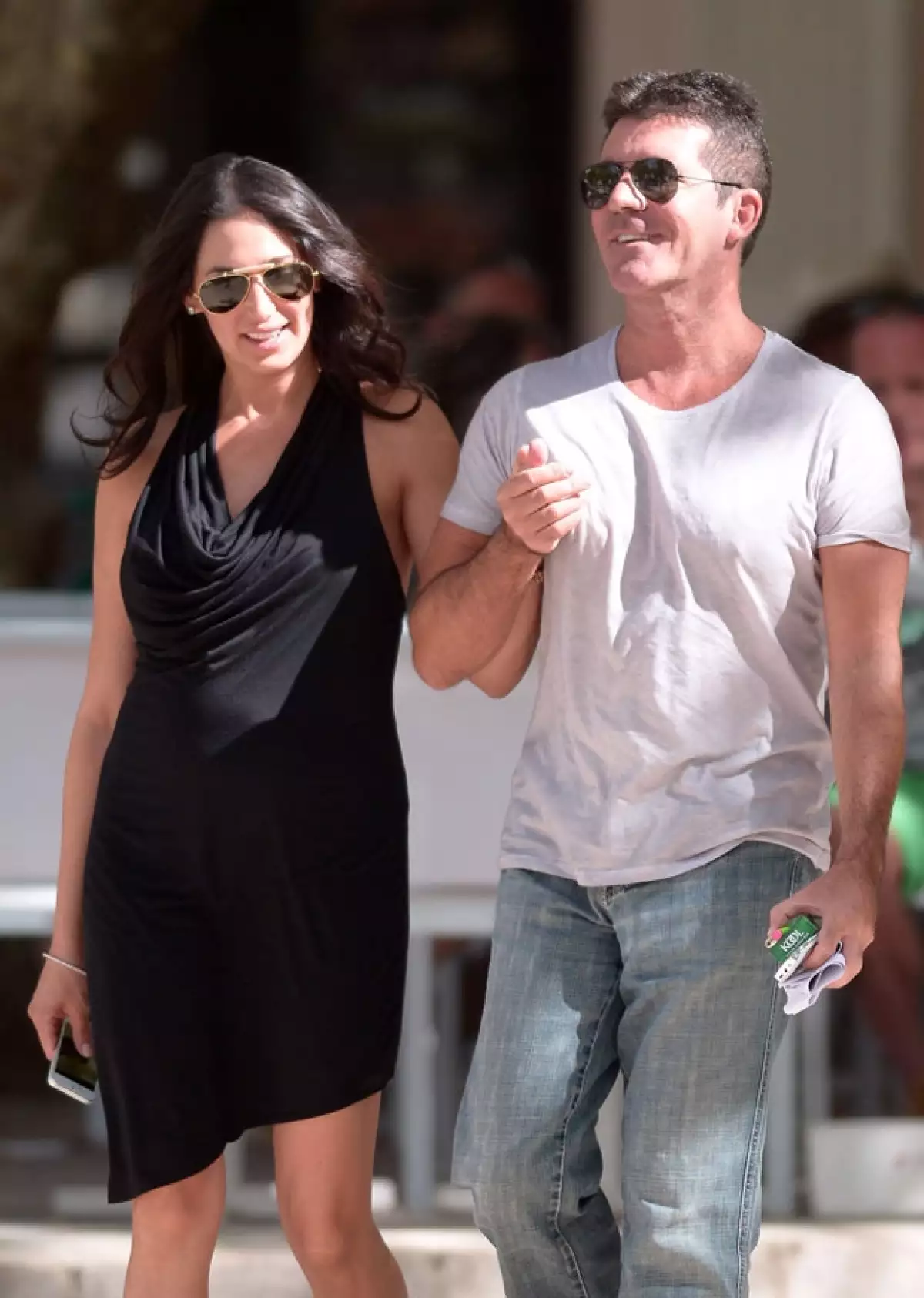 Simon y Lauren juntos en Niza.