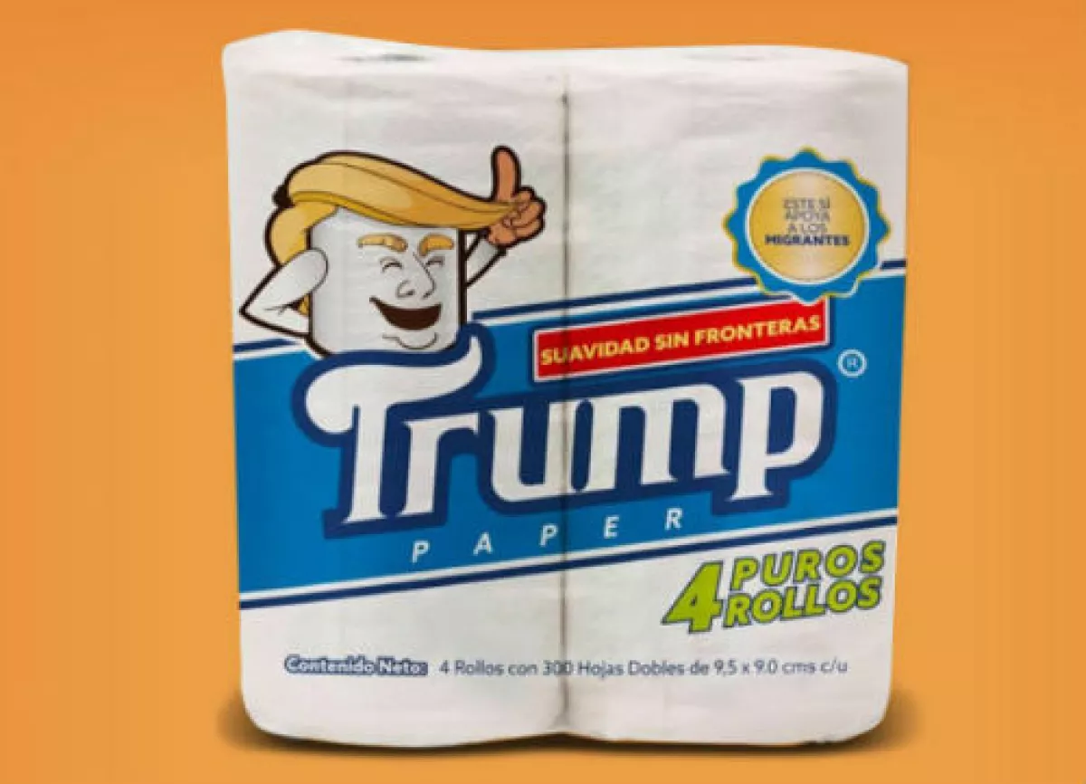 papel higi�nico Trump