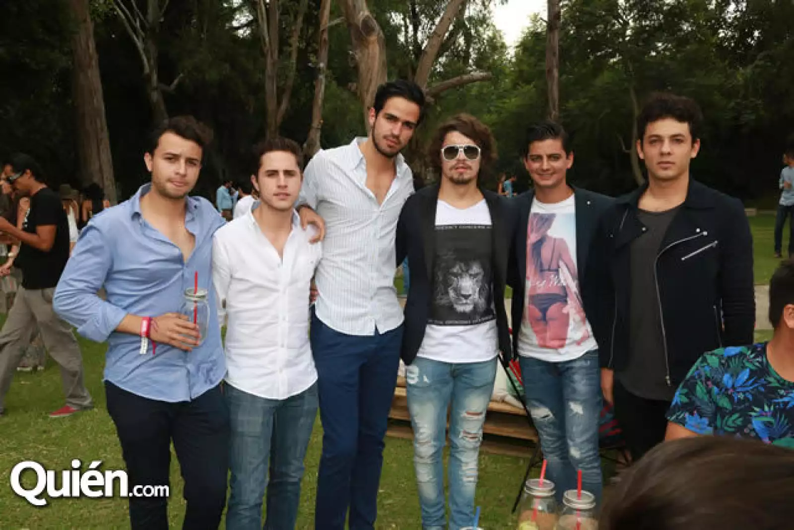 Manolo Tirado,Alfredo Barba,Alejandro Muñoz,Alfredo López,Mateo Ramírez y David González Guerra