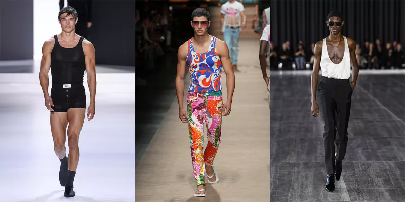 tank top men ss24