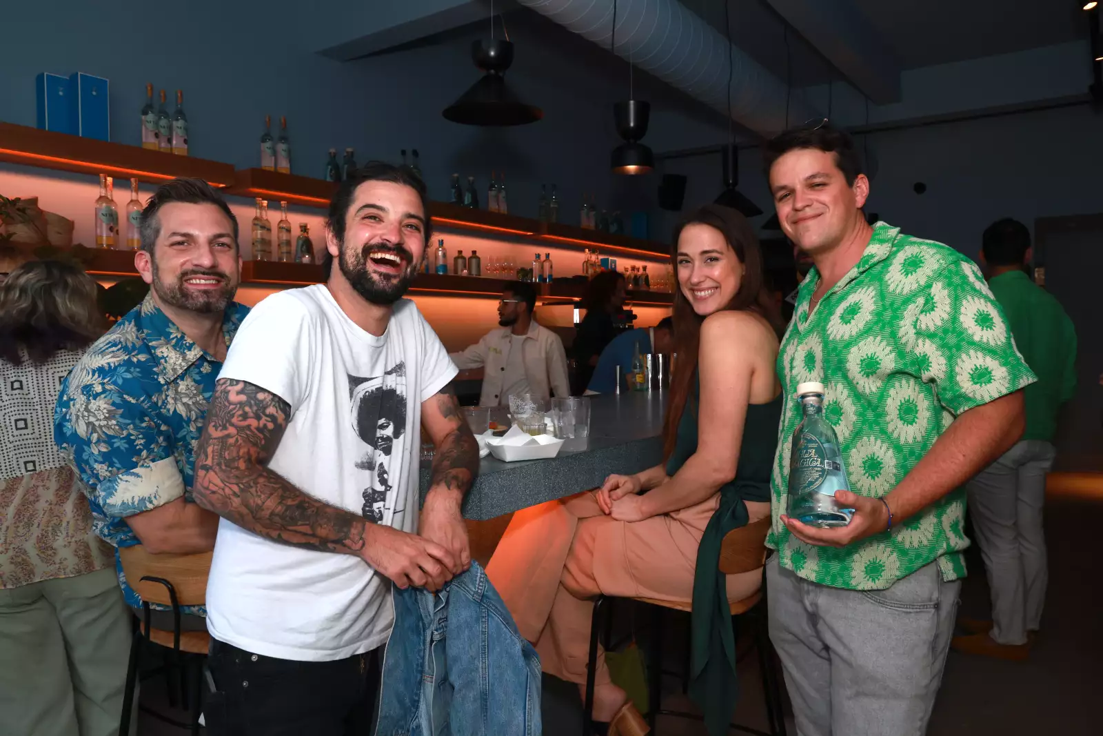 Joshua Lucas, Max Reis, Taylor Cloyes y Stephen Waisman 