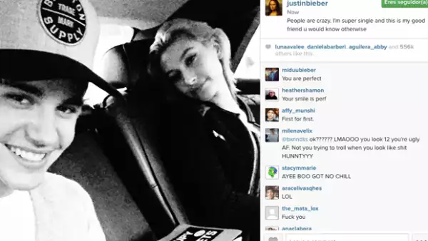 A pesar de que se les había visto juntos en varias ocasiones recientemente, el cantante negó la relación hoy en sus redes sociales.