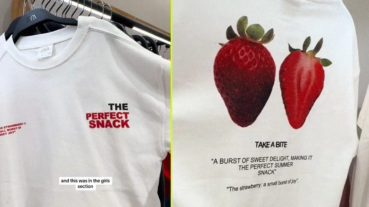 Zara retira playera para niñas