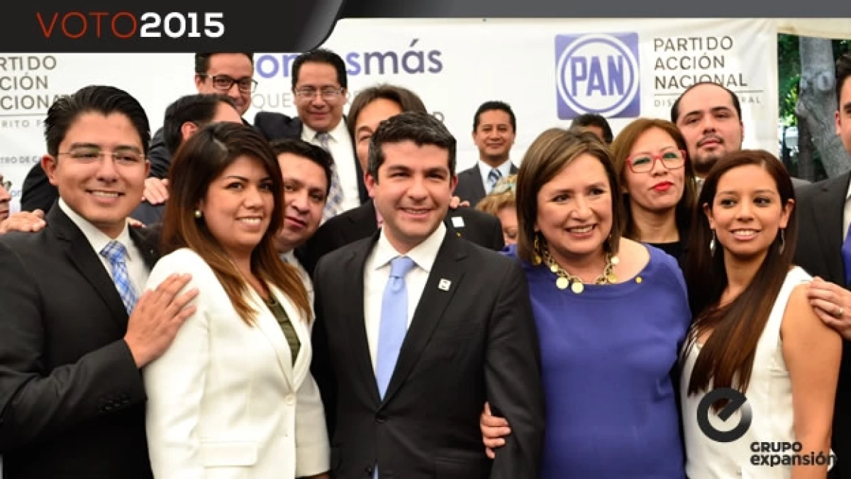 registro de los candidatos del PAN ante el IEDF
