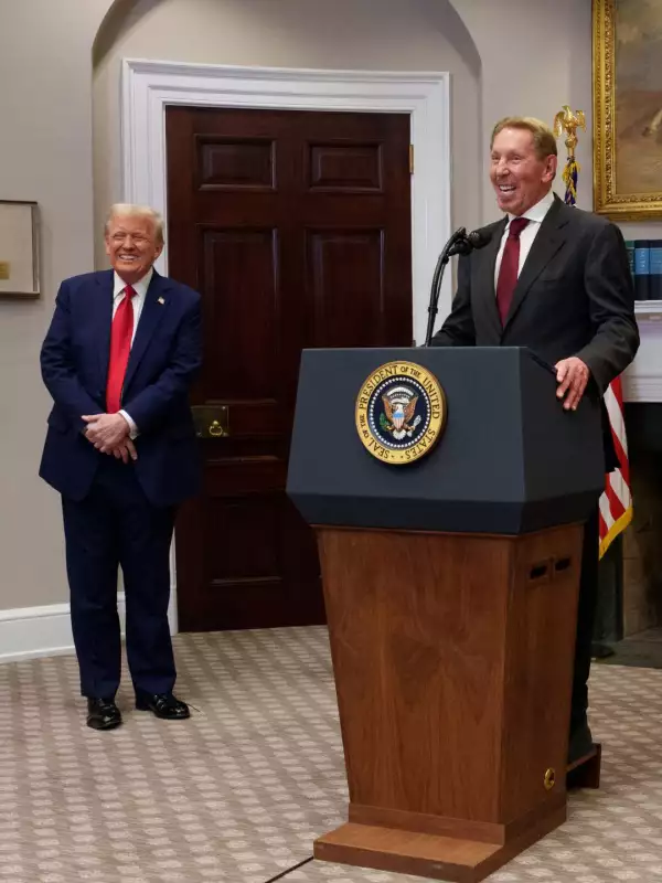 Larry Ellison hombre más rico del mundo en septiembre de 2025