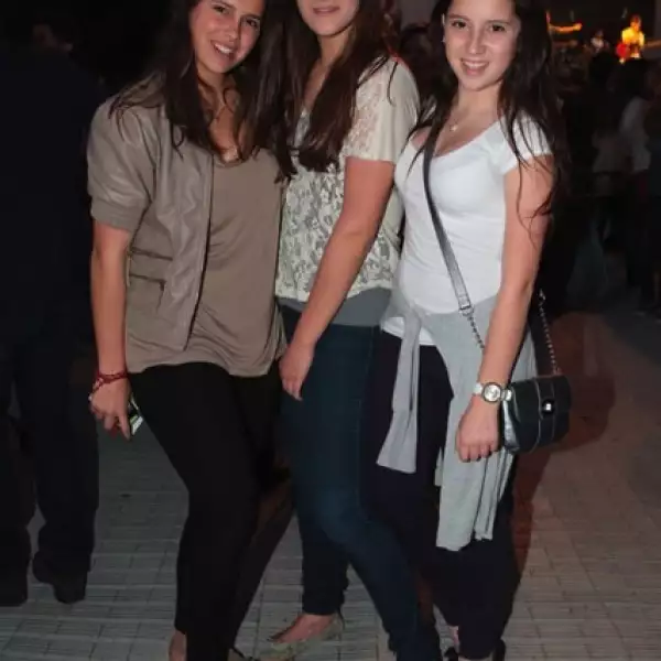 Natalia Arechigua, Sofía de Villa y Daniela Álvarez