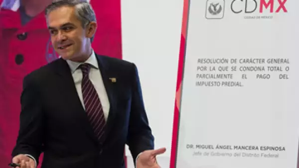 El jefe de Gobierno, Miguel Ángel Mancera, dijo que la reforma política otorga a la capital 'una nueva visión de la Ciudad'. (Foto: Cuartoscuro/Archivo)