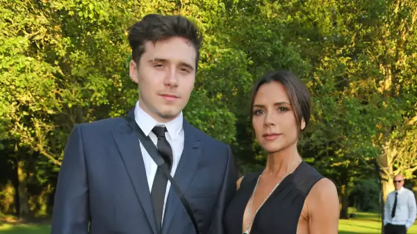 Brooklyn y Victoria Beckham