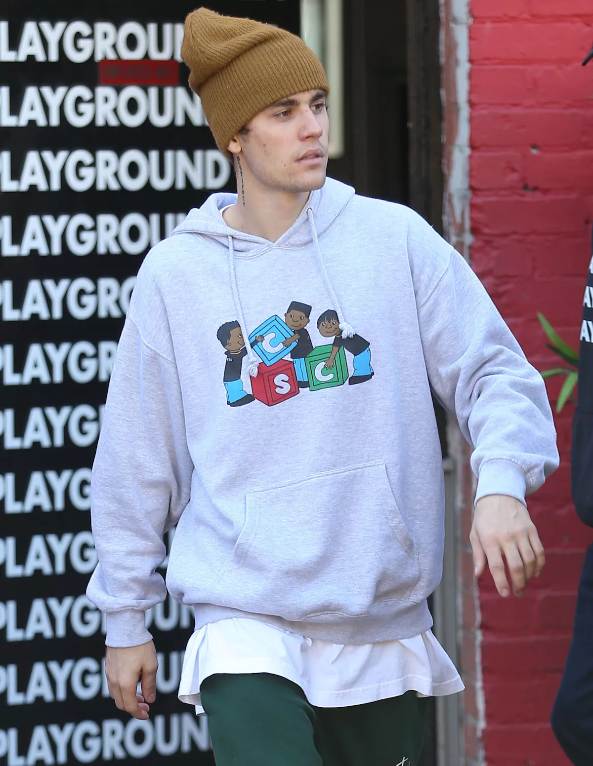 Justin Bieber and Hailey Rhode Bieber out and about, Los Angeles, USA - 22 Nov 2019