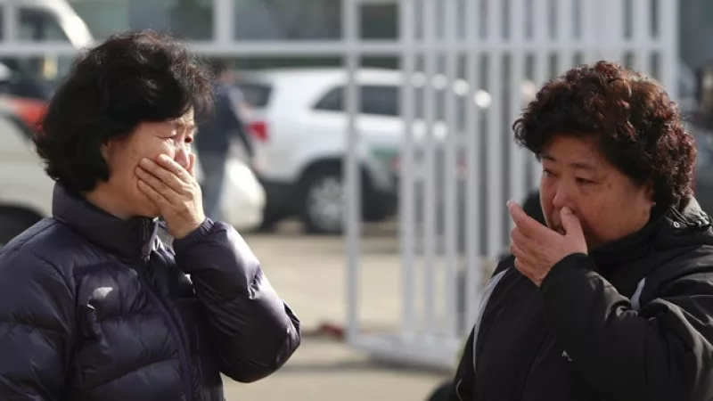 coreanos lloran por ataque a isla