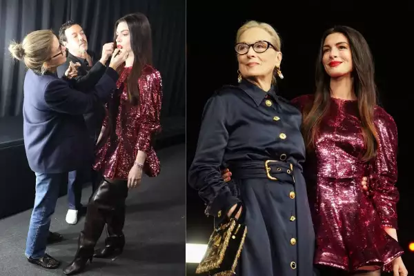 Anne hathaway y su beauty look para tdwp 2 