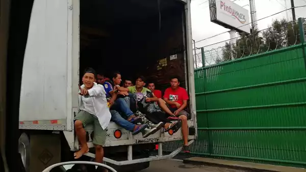 Migrantes en Puebla