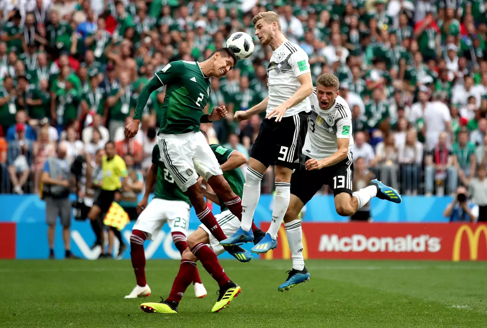 Mexicanos en el Mundial de Rusia2018.