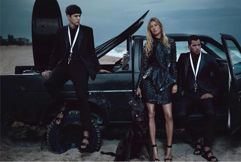 Durante su carrera como modelo, Gisele ha representado varias marcas, entre ellas Givenchy.