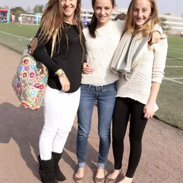 Roberta Carras, Mariana Sánchez y Ana Garin