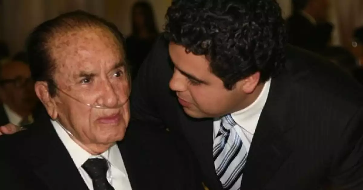 Don Antonio Leaño y Marcelo Michel.