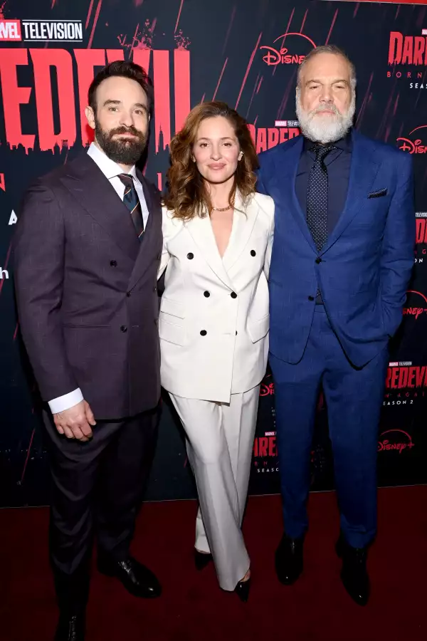 Charlie Cox, Vincent D'Onofrio y Margarita Levieva