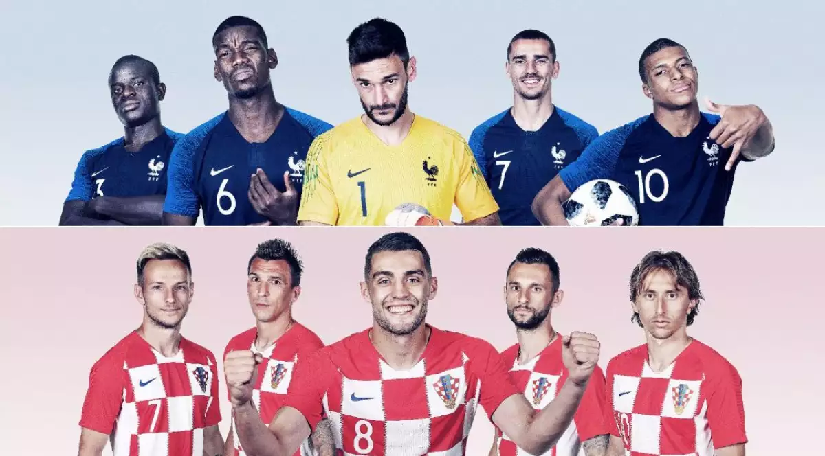 Francia vs Croacia